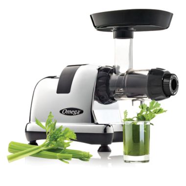 Omega&reg; J8006HDC Juicer in Chrome. View a larger version of this product image.
