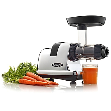 Omega&reg; J8006HDC Juicer in Chrome. View a larger version of this product image.