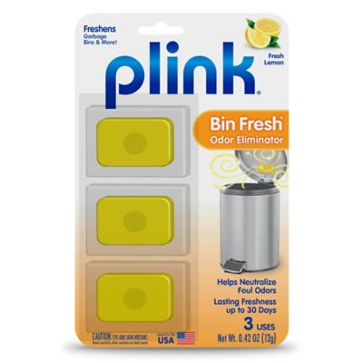 Plink&reg; 3-Pack Bin Fresh Odor Eliminators in Fresh Lemon
