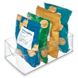 iDesign&trade; Stackable Clear Cabinet Bin