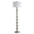 Alternate image 5 for JONATHAN Y Oslo 60.5&quot; Glass/Metal LED Floor Lamp in Mercury Silver