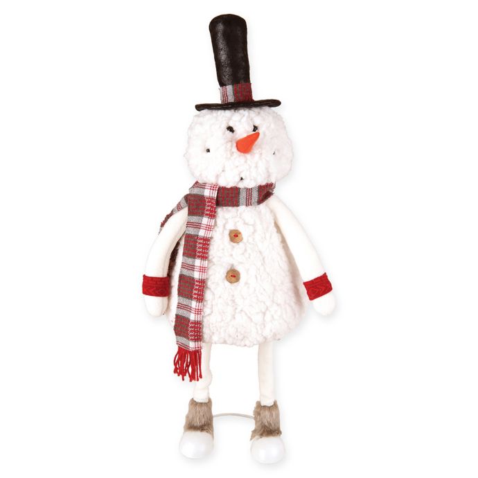 mini plush snowman