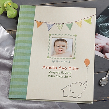 Made With Love Personalized Baby Memory Book. View a larger version of this product image.