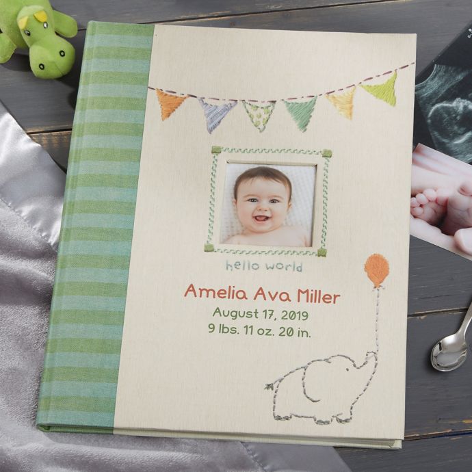 Made With Love Personalized Baby Memory Book | Bed Bath & Beyond