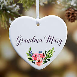 For Someone Special Personalized 1-Sided Christmas Ornament