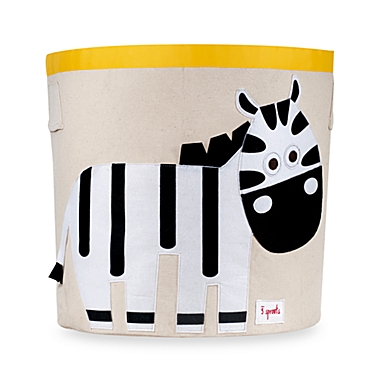 3 sprouts&reg; Zebra Storage Bin in Black/White. View a larger version of this product image.