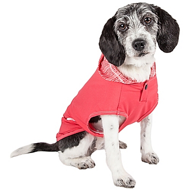 Pet Life&reg; Pull-Rover X-Small Sleeveless Performance Pet Hoodie in Red. View a larger version of this product image.