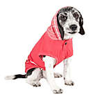 Alternate image 2 for Pet Life&reg; Pull-Rover X-Small Sleeveless Performance Pet Hoodie in Red