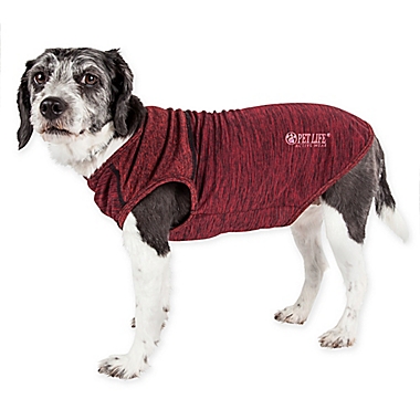 Pet Life&reg; Active Aero-Pawlse Large Dog Performance T-Shirt in Red. View a larger version of this product image.