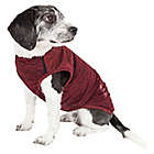 Alternate image 1 for Pet Life&reg; Active Aero-Pawlse Large Dog Performance T-Shirt in Red