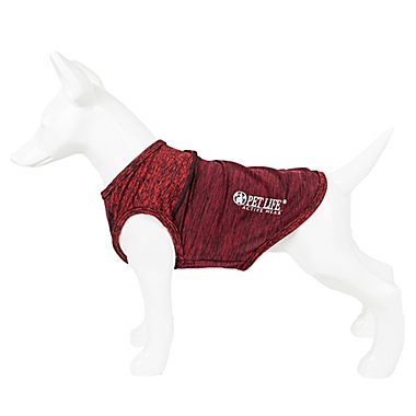 Pet Life&reg; Active Aero-Pawlse Large Dog Performance T-Shirt in Red. View a larger version of this product image.