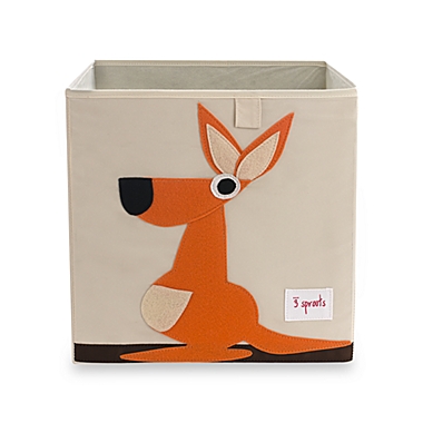 3 Sprouts Storage Box in Kangaroo. View a larger version of this product image.