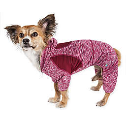 Pet Life® Active Downward Dog Full Bodied Hoodie