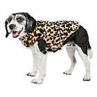 Alternate image 0 for Pet Life&reg; Luxe Poocheetah Mink Dog Coat in Brown