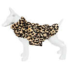 Alternate image 3 for Pet Life&reg; Luxe Poocheetah Mink Dog Coat in Brown