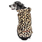 Alternate image 5 for Pet Life&reg; Luxe Poocheetah Mink Dog Coat in Brown