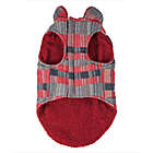 Alternate image 4 for Pet Life&reg; Scotty Small Tartan Plaid Insulated Dog Coat in Red