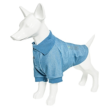 Pet Life&reg; Active Fur-Flexed Solid Polo T-Shirt. View a larger version of this product image.