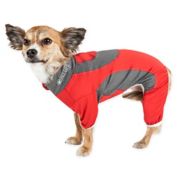 Pet Life&reg; Active Warm-Pup Two-Tone Performance Dog Tracksuit