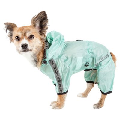 Pet Life&reg; Torrential Shield Full Body Dog Windbreaker Raincoat