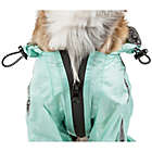 Alternate image 4 for Pet Life&reg; Torrential Shield Medium Full Body Dog Windbreaker Raincoat in Green