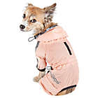 Alternate image 4 for Pet Life&reg; Torrential Shield X-Large Full Body Dog Windbreaker Raincoat in Pink