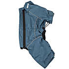 Alternate image 1 for Small Dog Helios&reg; Hurrcanine Waterproof and Reflective Full Body Dog Jacket in Blue