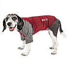Alternate image 0 for Pet Life&reg; Active Hybreed Large 2-Tone Performance Dog T-Shirt in Maroon