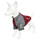 Alternate image 3 for Pet Life&reg; Active Hybreed Large 2-Tone Performance Dog T-Shirt in Maroon