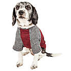 Alternate image 7 for Pet Life&reg; Active Hybreed Large 2-Tone Performance Dog T-Shirt in Maroon