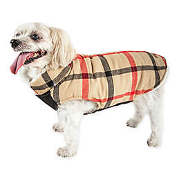 Pet Life® Allegiance Plaid Insulated Dog Coat