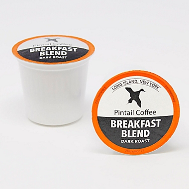 Pintail Coffee Breakfast Blend Dark Roast Pods for Single Serve Coffee Makers 48-Count. View a larger version of this product image.
