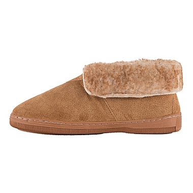 Lamo&reg; Classic Size 14 Men&#39;s Bootie Slippers in Chestnut. View a larger version of this product image.