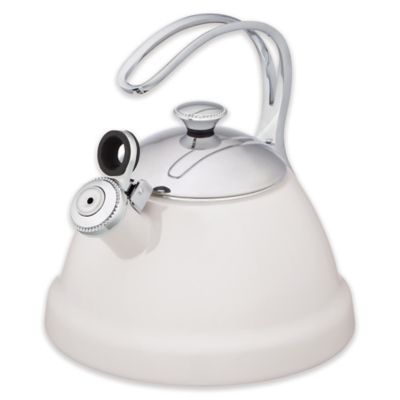 white tea kettle