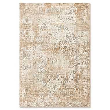 KAS Crete Illusion 5&#39;3 x 7&#39;7 Area Rug in Beige. View a larger version of this product image.