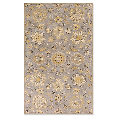 KAS Brighton Samara 7&#39;9 x 9&#39;6 Area Rug in Grey. View a larger version of this product image.