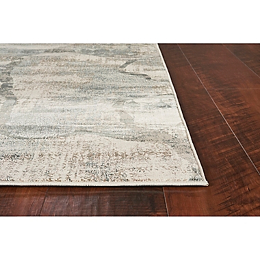KAS Visions Crete 5&#39;3 x 7&#39;7 Area Rug in Ivory/Mist. View a larger version of this product image.