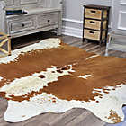 Alternate image 5 for Rugs America Nash 5&#39; x 6&#39;6 Area Rug in Brown/White