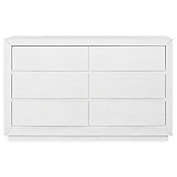 evolur&trade; Maddox 6-Drawer Double Dresser in Weathered White