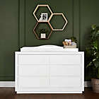 Alternate image 3 for evolur&trade; Maddox 6-Drawer Double Dresser in Weathered White