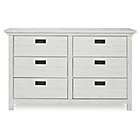 Alternate image 0 for evolur&trade; Waverly 6-Drawer Double Dresser in Weathered White