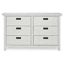 evolur™ Waverly 6-Drawer Double Dresser in Weathered White