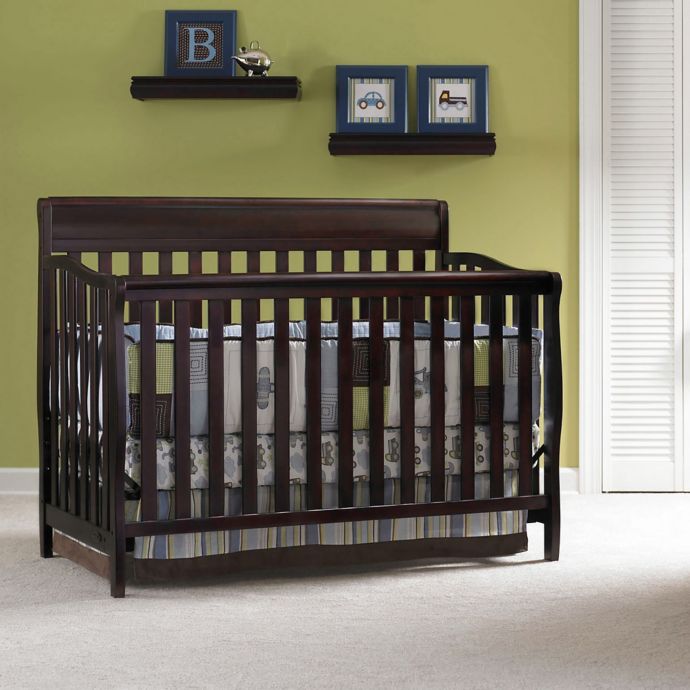 Graco Stanton 4 In 1 Convertible Crib In Cherry Buybuy Baby