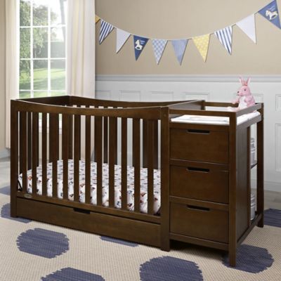 4 in 1 convertible crib and changer