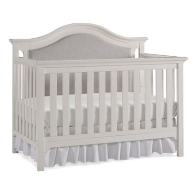 upholstered baby crib