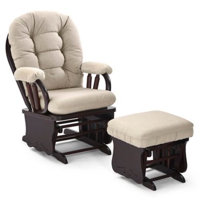 baby rocking chair with ottoman