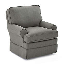 Best Chairs® Quinn Swivel Glider in Granite