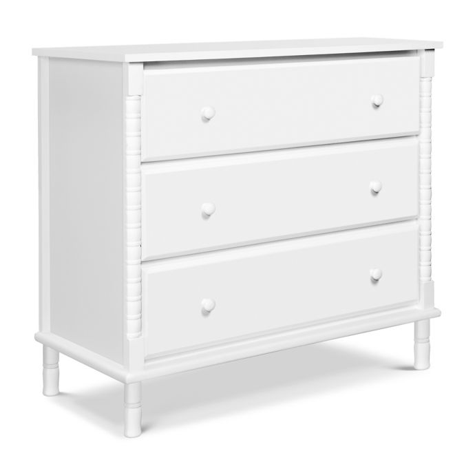 Davinci Jenny Lind 3 Drawer Changer Dresser In White Buybuy Baby