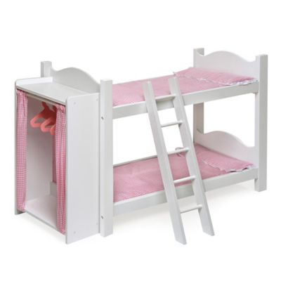 kidkraft doll bunk bed