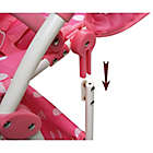 Alternate image 4 for Badger Basket Polka Dot Double Doll Stroller in Pink